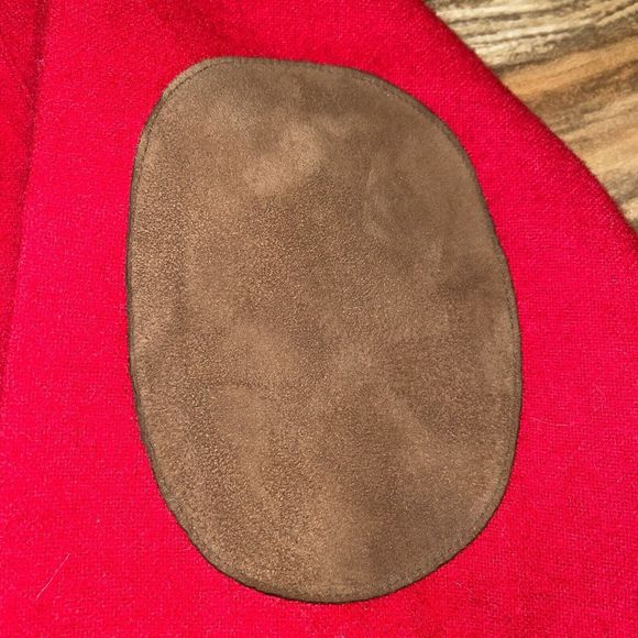 Vintage Woolrich Wool Button Shirt Red Collar Size Medium - Picture 2 of 10